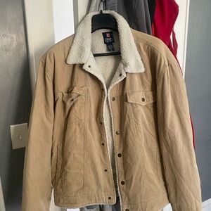 chaps vintage sherpa jacket
